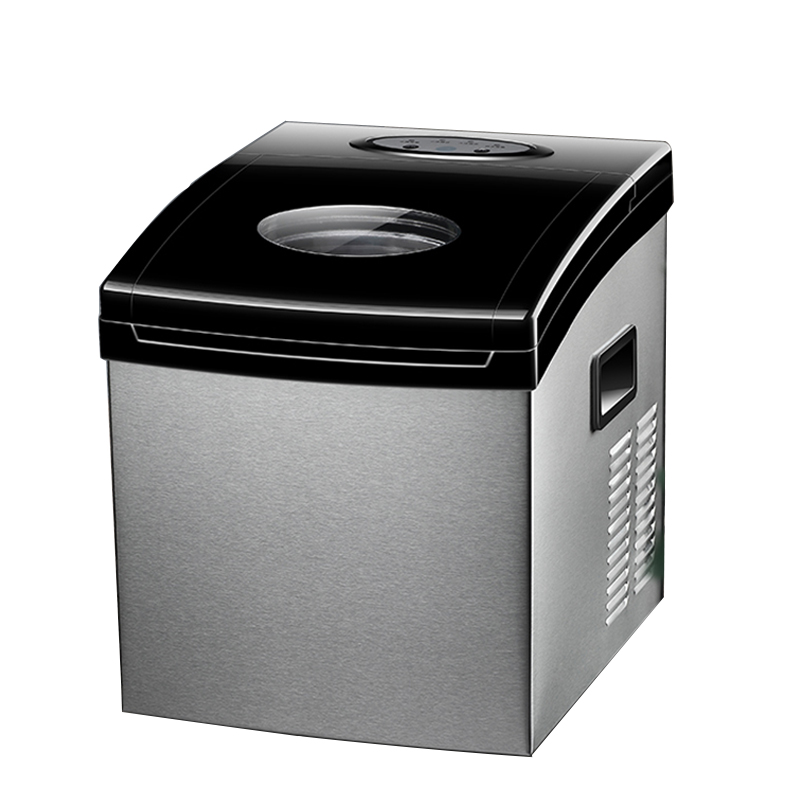 Commercial Kitchen Ice Machine - Profesjonalna kostkarka do lodu 220V, automatyczna