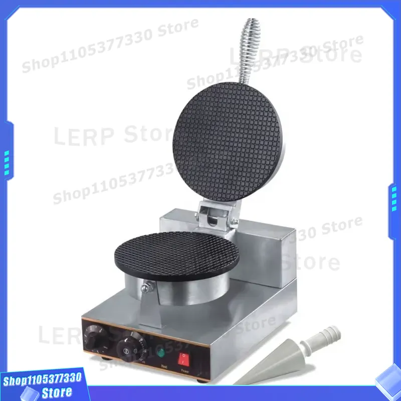 Commercial Kitchen Ice Machine - Elektryczna maszyna do robienia waflowych rożków,