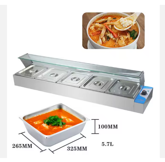 Commercial Kitchen Pans - Profesjonalna dwukomorowa wanna fryzjerska ze stali