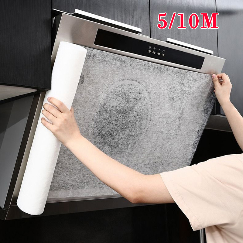 Commercial Kitchen Hood - 5/10M Jednorazowy papierowy filtr oleju do