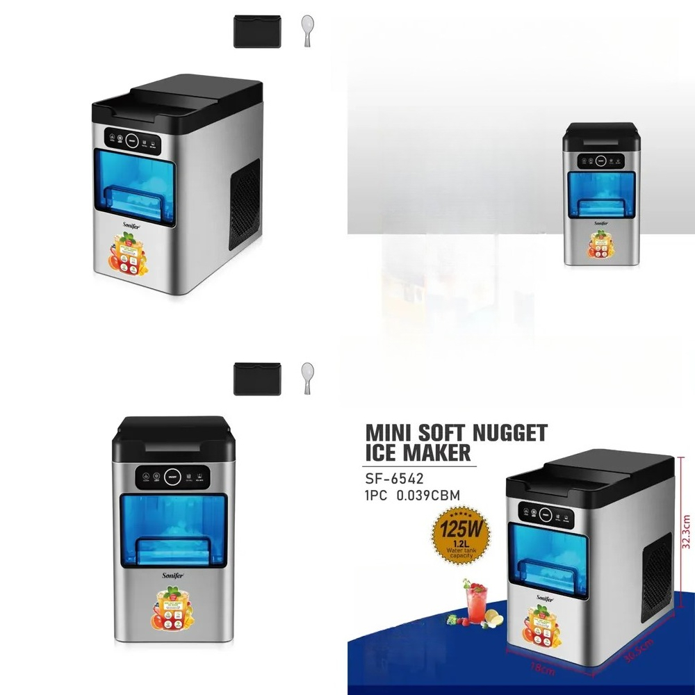 Commercial Kitchen Ice Machine - Automatyczna kostkarka do lodu SF-6542, 15