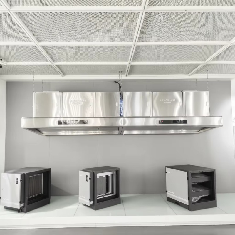 Commercial Kitchen Hood - Komercyjna, konfigurowalna okap kuchenny ze stali