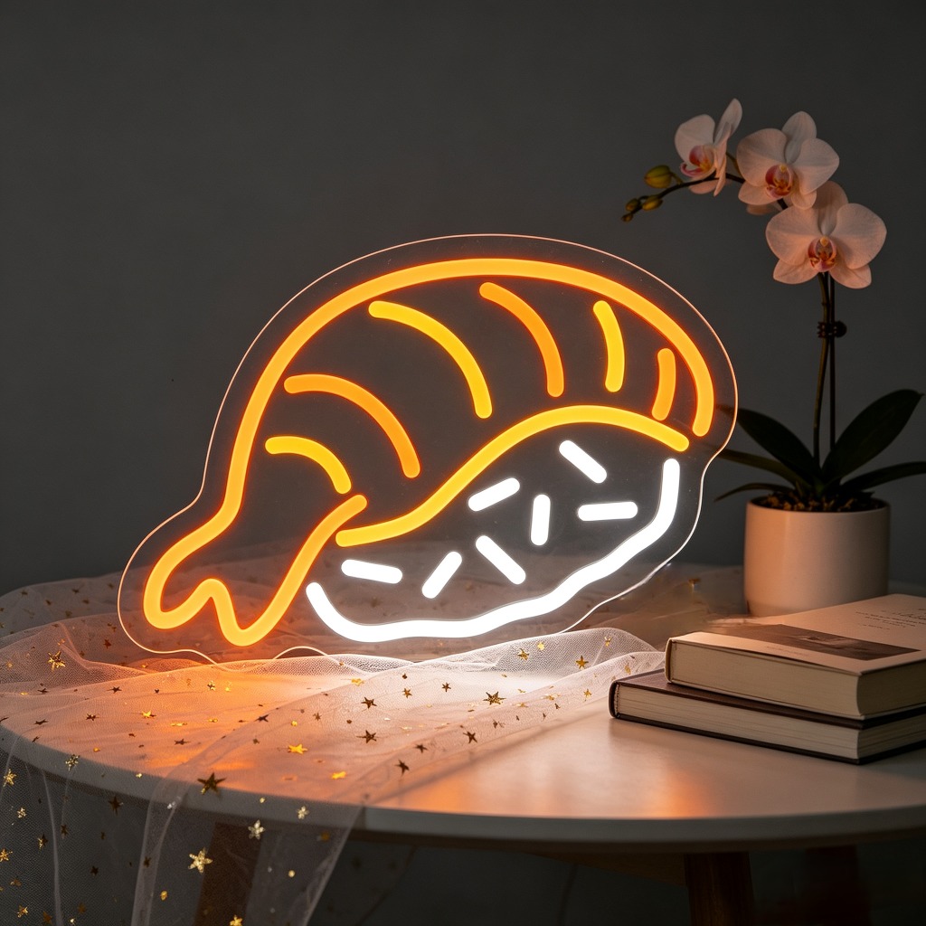 Commercial Kitchen Japanese - Kreatywna lampka neonowa LED w kształcie