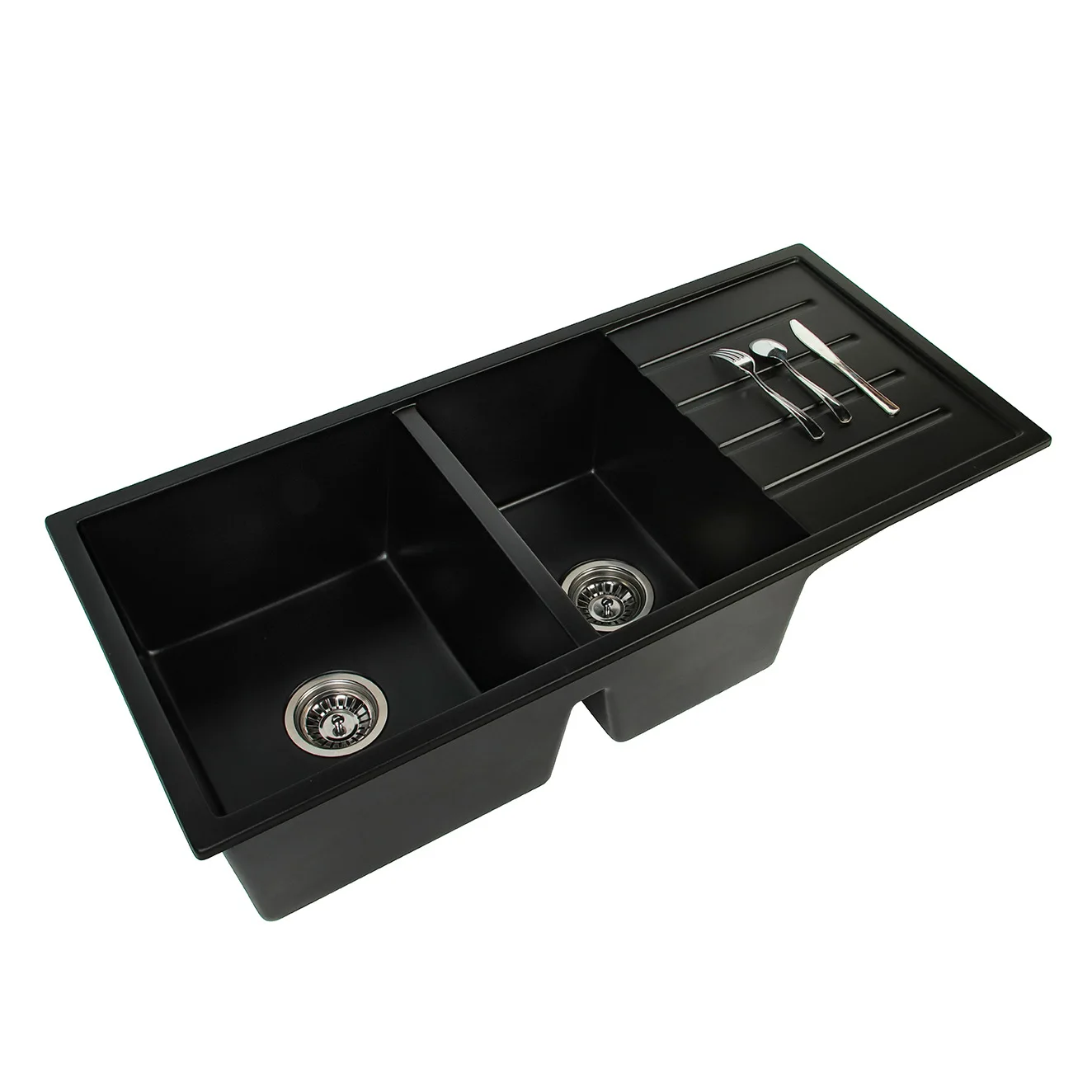 Zlewozmywak kuchenny podwiesza – Commercial Kitchen Double Sink recenzja i cena