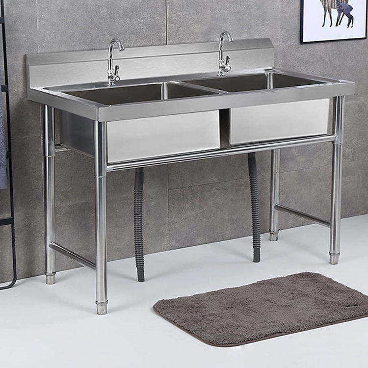 Singapur: Popularna, wysokiej  – Commercial Kitchen Double Sink recenzja i cena