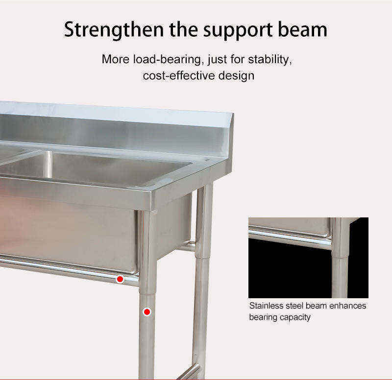 Singapur: Popularna, wysokiej  – Commercial Kitchen Double Sink recenzja i cena