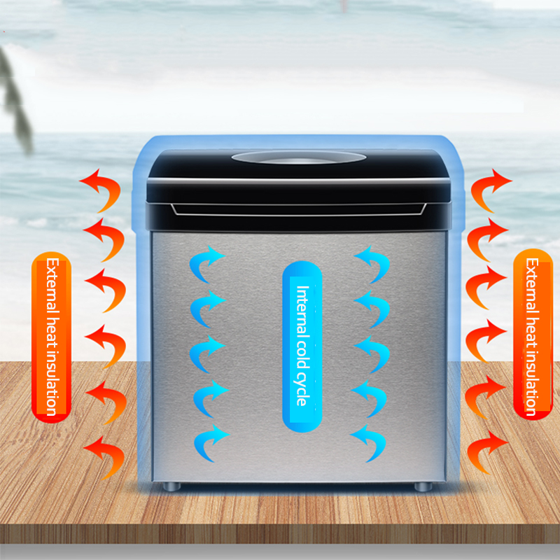 Profesjonalna kostkarka do lod – Commercial Kitchen Ice Machine recenzja i cena