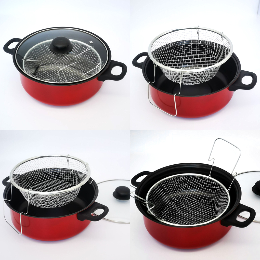 Garnek do smażenia na głębokim – Commercial Kitchen Pans recenzja i cena