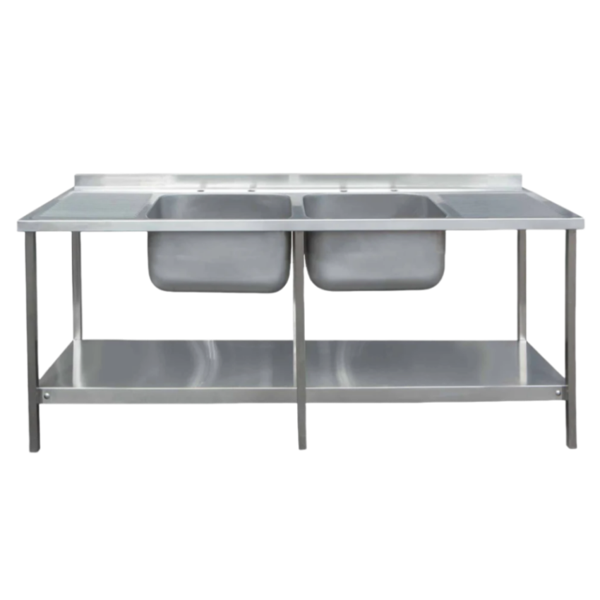 Zlewozmywak kuchenny komercyjn – Commercial Kitchen Double Sink recenzja i cena
