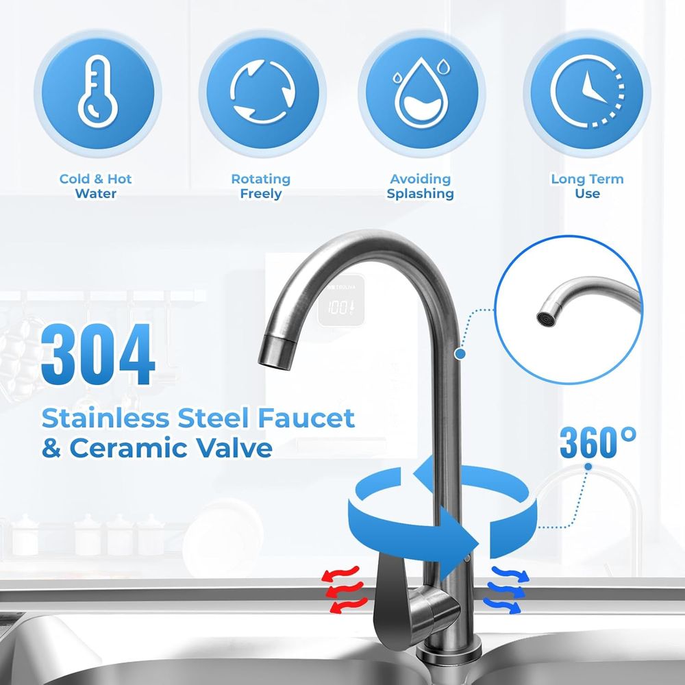 Zestaw kuchenny ze stali nierd – Commercial Kitchen Double Sink recenzja i cena