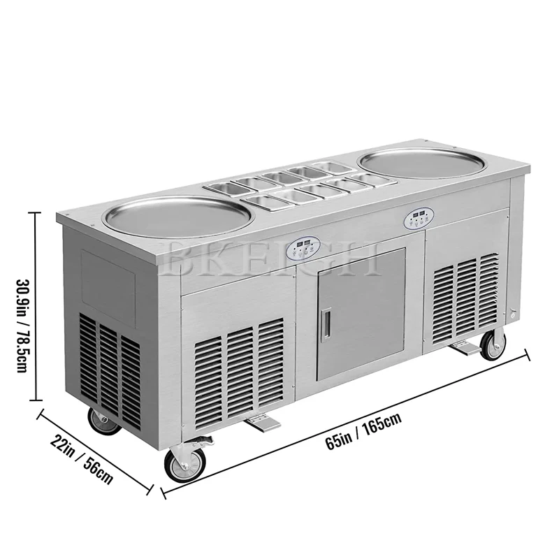 Automatyczna frytownica do lod – Commercial Kitchen Ice Machine recenzja i cena
