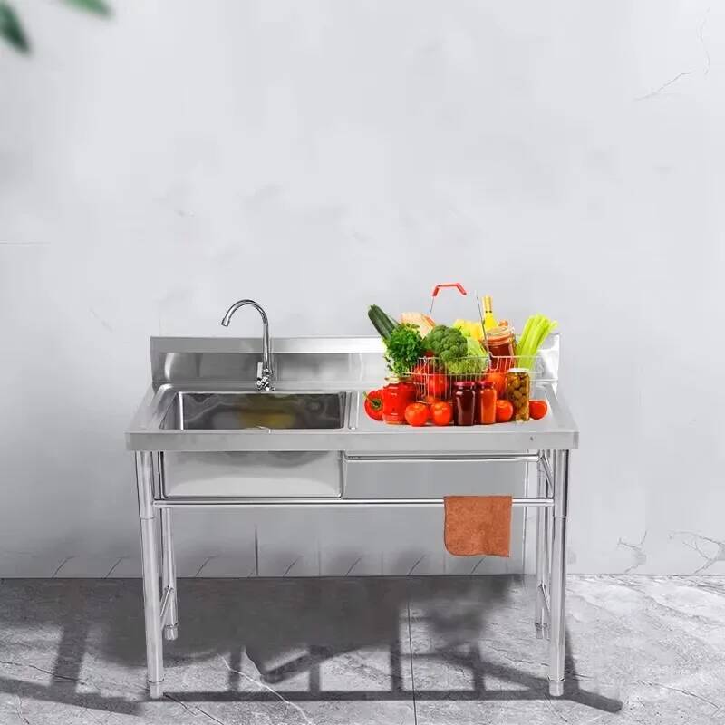 Zlewozmywak komercyjny ze stal – Commercial Kitchen Double Sink recenzja i cena