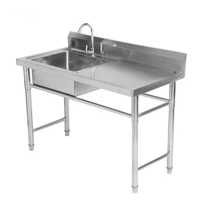 Zlewozmywak komercyjny ze stal – Commercial Kitchen Double Sink recenzja i cena