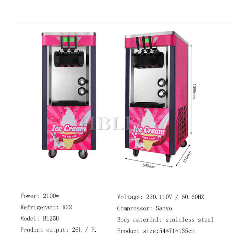 Maszyna do lodów włoskich ze s – Commercial Kitchen Ice Machine recenzja i cena