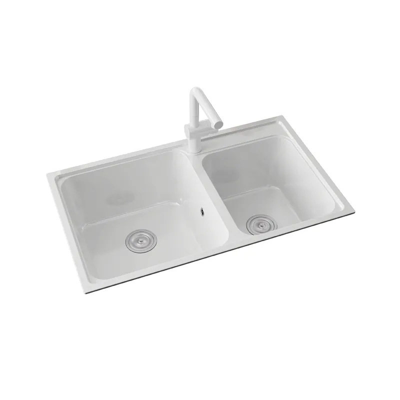 Dwukomorowa zlewozmywak z żywi – Commercial Kitchen Double Sink recenzja i cena