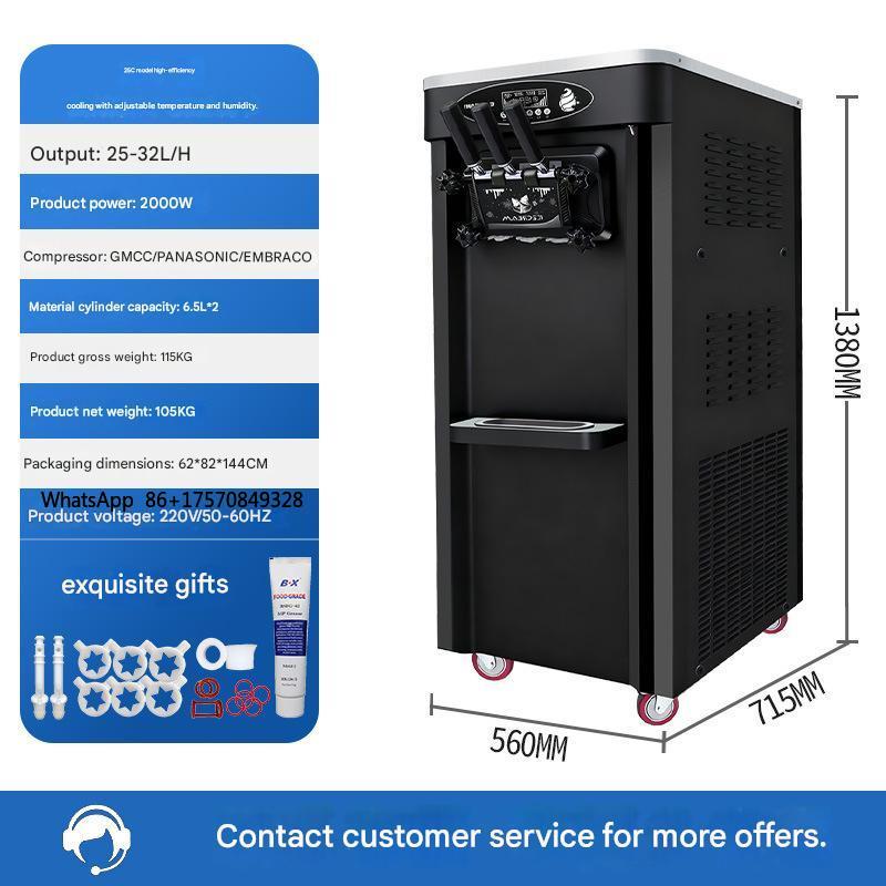 Profesjonalna maszyna do lodów – Commercial Kitchen Ice Machine recenzja i cena