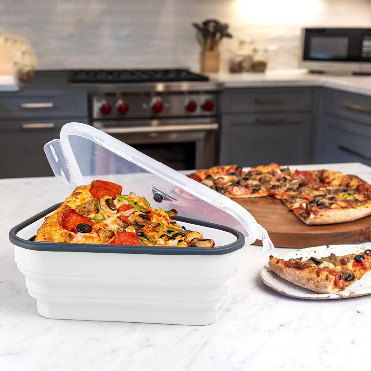 1 szt. Silikonowy pojemnik do  – Pizza Conveyor Oven recenzja i cena
