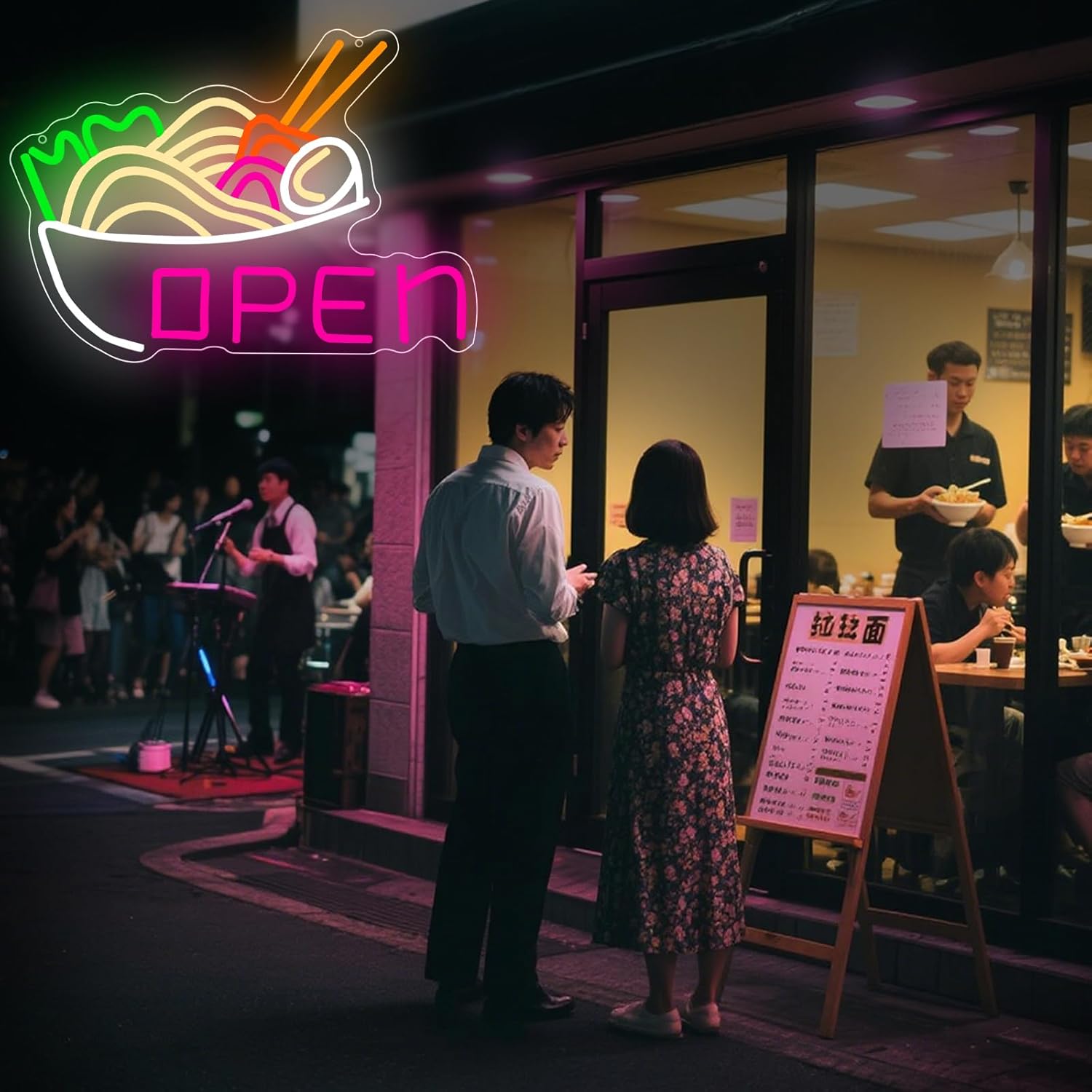 Neonowa lampka LED w kształcie – Commercial Kitchen Japanese recenzja i cena
