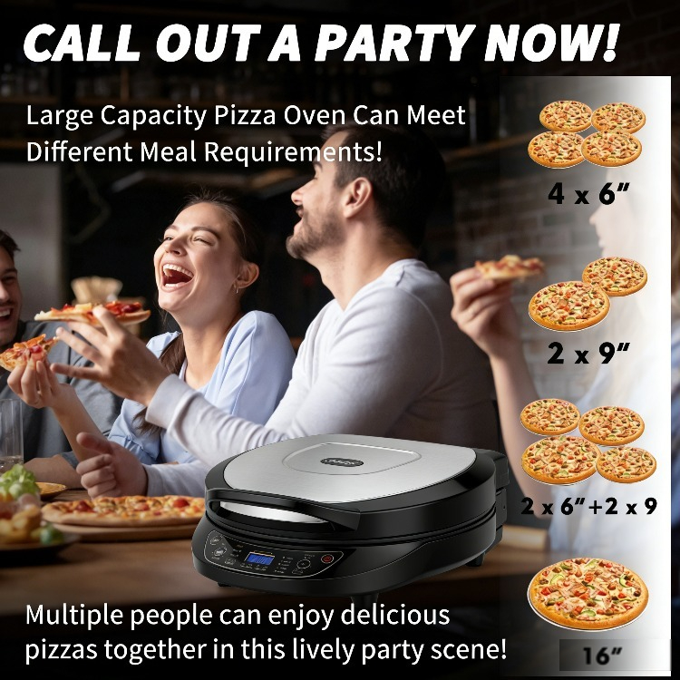 Piec do pizzy na zewnątrz 16 c – Pizza Conveyor Oven recenzja i cena