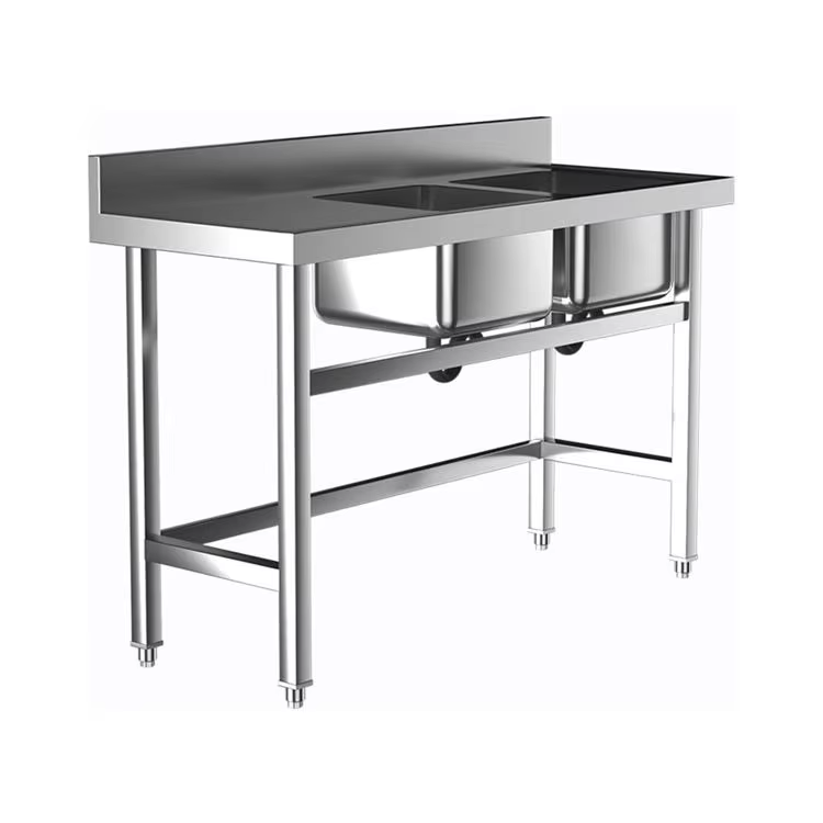 Profesjonalny sprzęt kuchenny  – Commercial Kitchen Double Sink recenzja i cena