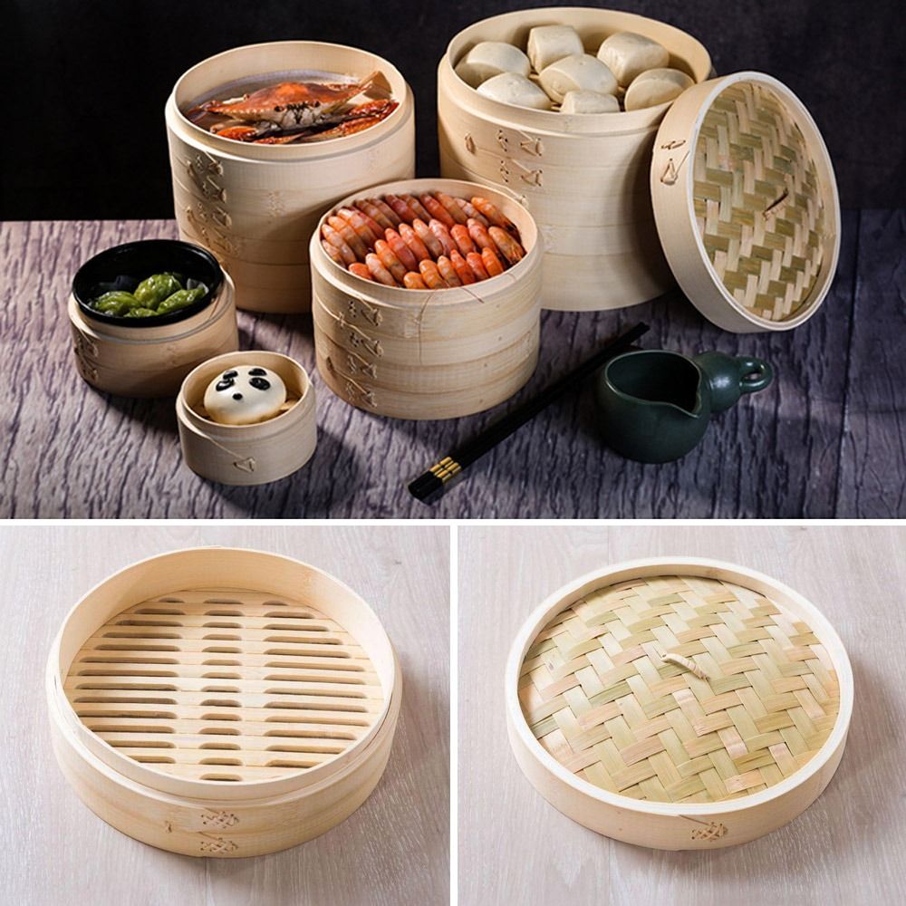 Chiński parowar bambusowy z po – Commercial Kitchen Steamer recenzja i cena