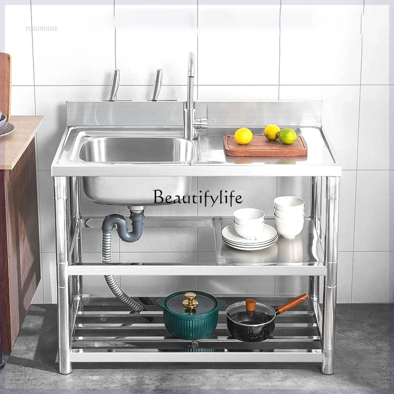 Zagęszczone nowoczesne zlewozm – Commercial Kitchen Double Sink recenzja i cena