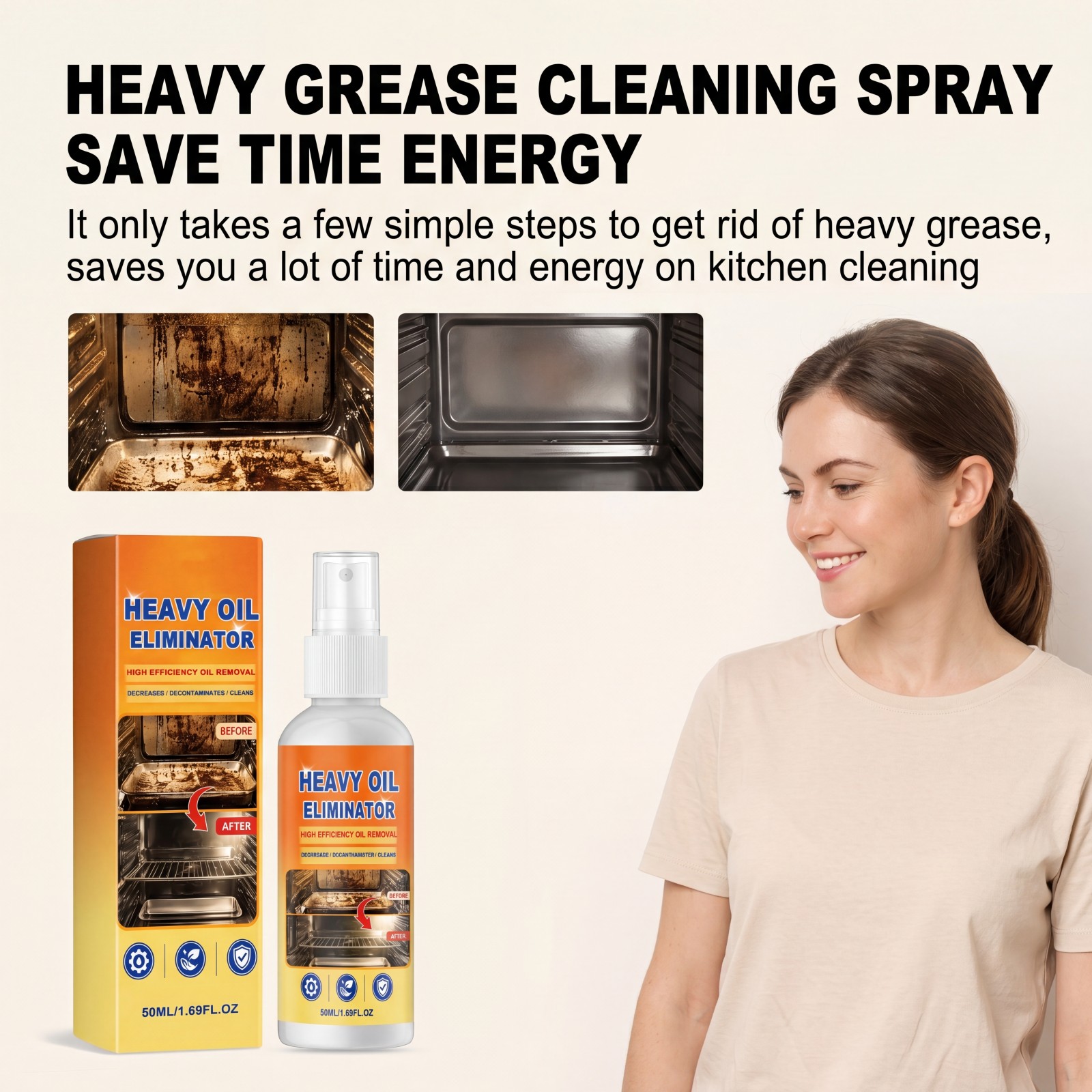Spray do czyszczenia tłuszczu  – Commercial Kitchen Hood recenzja i cena