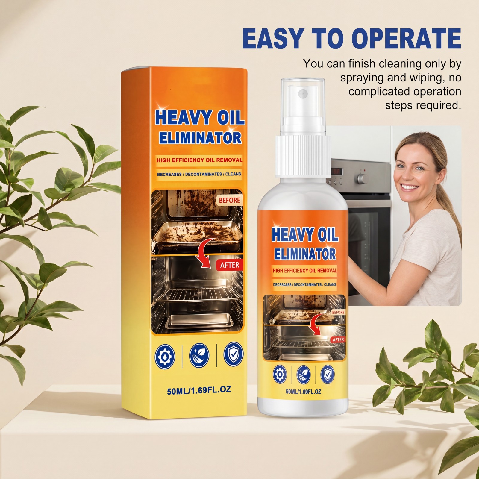Spray do czyszczenia tłuszczu  – Commercial Kitchen Hood recenzja i cena