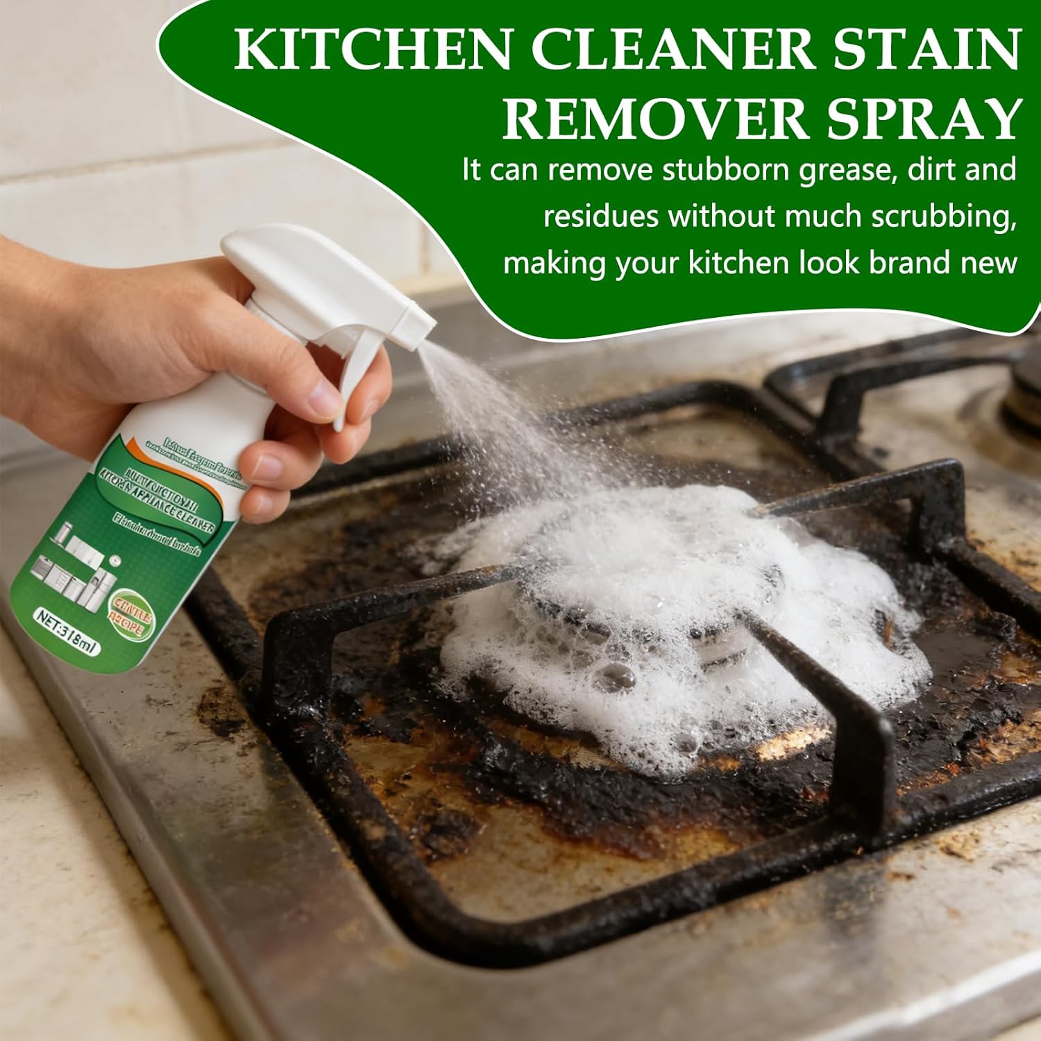 JAKEHOE Pianka do czyszczenia  – Commercial Kitchen Hood recenzja i cena
