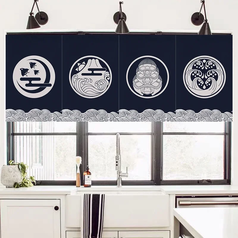 Japońska krótka zasłona dekora – Commercial Kitchen Japanese recenzja i cena