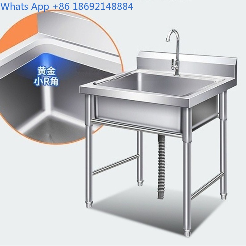 Zlewozmywak komercyjny ze stal – Commercial Kitchen Double Sink recenzja i cena