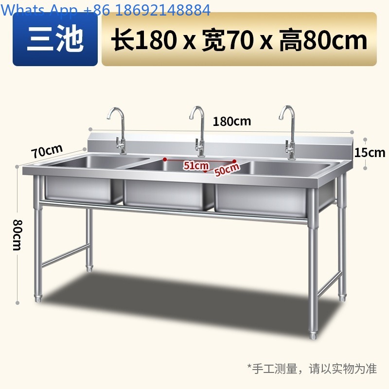 Zlewozmywak komercyjny ze stal – Commercial Kitchen Double Sink recenzja i cena