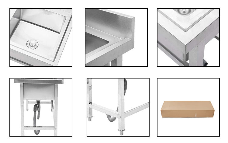 Komercyjne zlewozmywaki kuchen – Commercial Kitchen Double Sink recenzja i cena