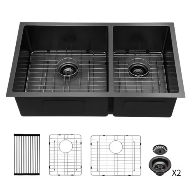 Zlewozmywak kuchenny ATV, nowo – Commercial Kitchen Double Sink recenzja i cena