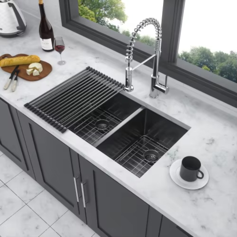 Zlewozmywak kuchenny ATV, nowo – Commercial Kitchen Double Sink recenzja i cena