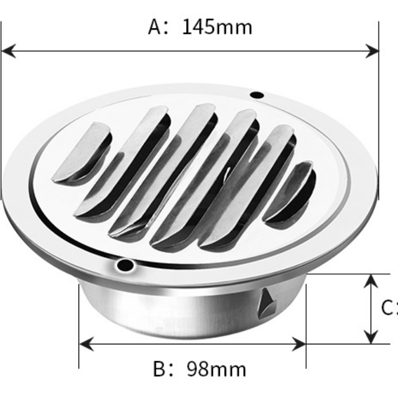 1 SZT. Stalowy Odpowietrznik Ś – Commercial Kitchen Hood recenzja i cena