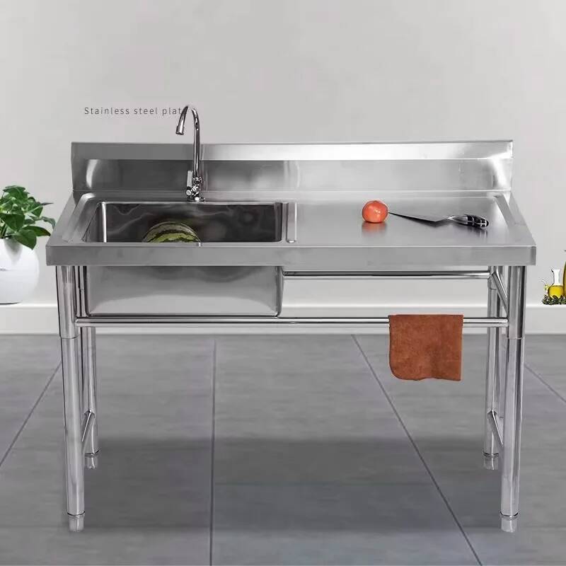Zlewozmywak komercyjny ze stal – Commercial Kitchen Double Sink recenzja i cena